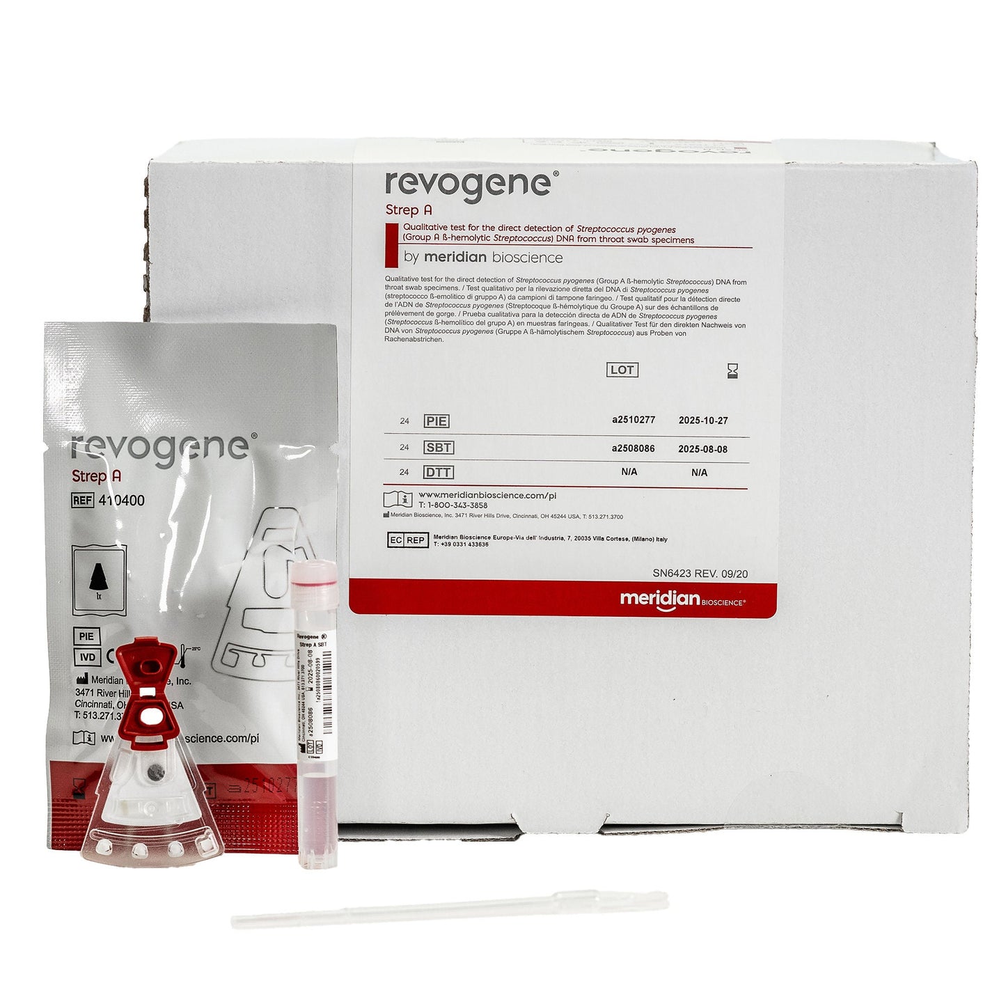 TEST KIT, STREP GROUP A THROATSWAB (24/BX)