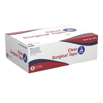TAPE, SURG TRANSPARENT 2"X10' (6/BX 12BX/CS)