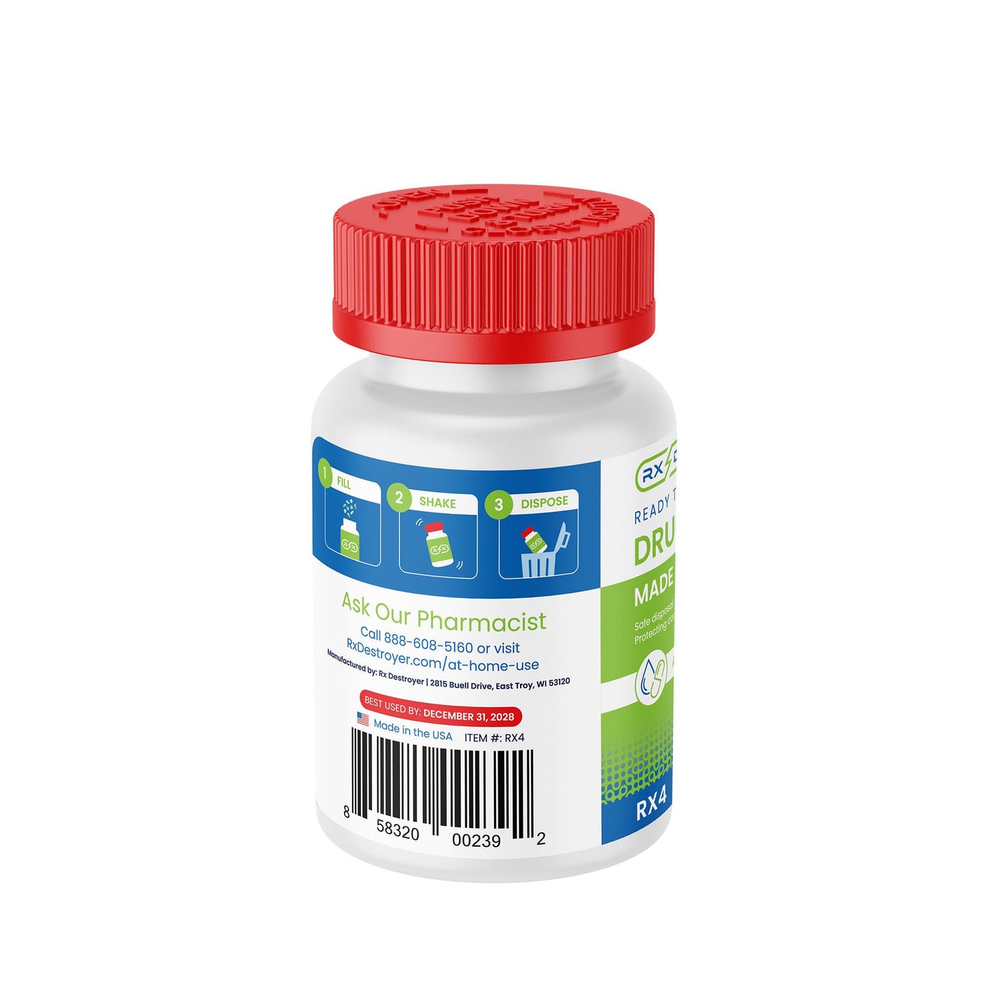 RX DESTROYER, SOL ALL PURPOSE 6PK POP 4OZ BOTTLES (12/CS)