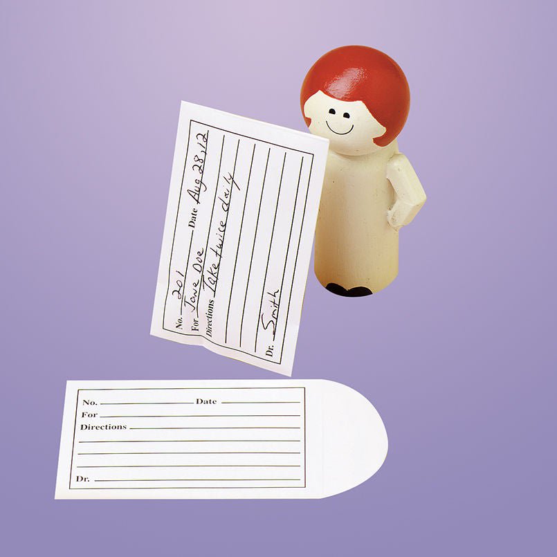 ENVELOPE, PILL W/WRITE-ON AREAWHT 2 1/4"X3 1/2" (250/PK)