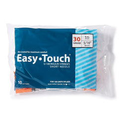 SYRINGE/NDL, EASY TOUCH 1CC 30GX5/16"" (100/BX 5BX/CS)