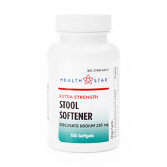 DOCUSATE SODIUM, CAP 250MG (100/BT 12BT/CS)