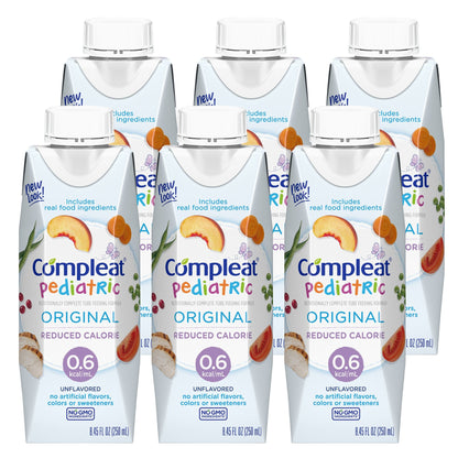 COMPLEAT, PEDIATRIC LO CAL UNFLAV 250ML (24/CS)