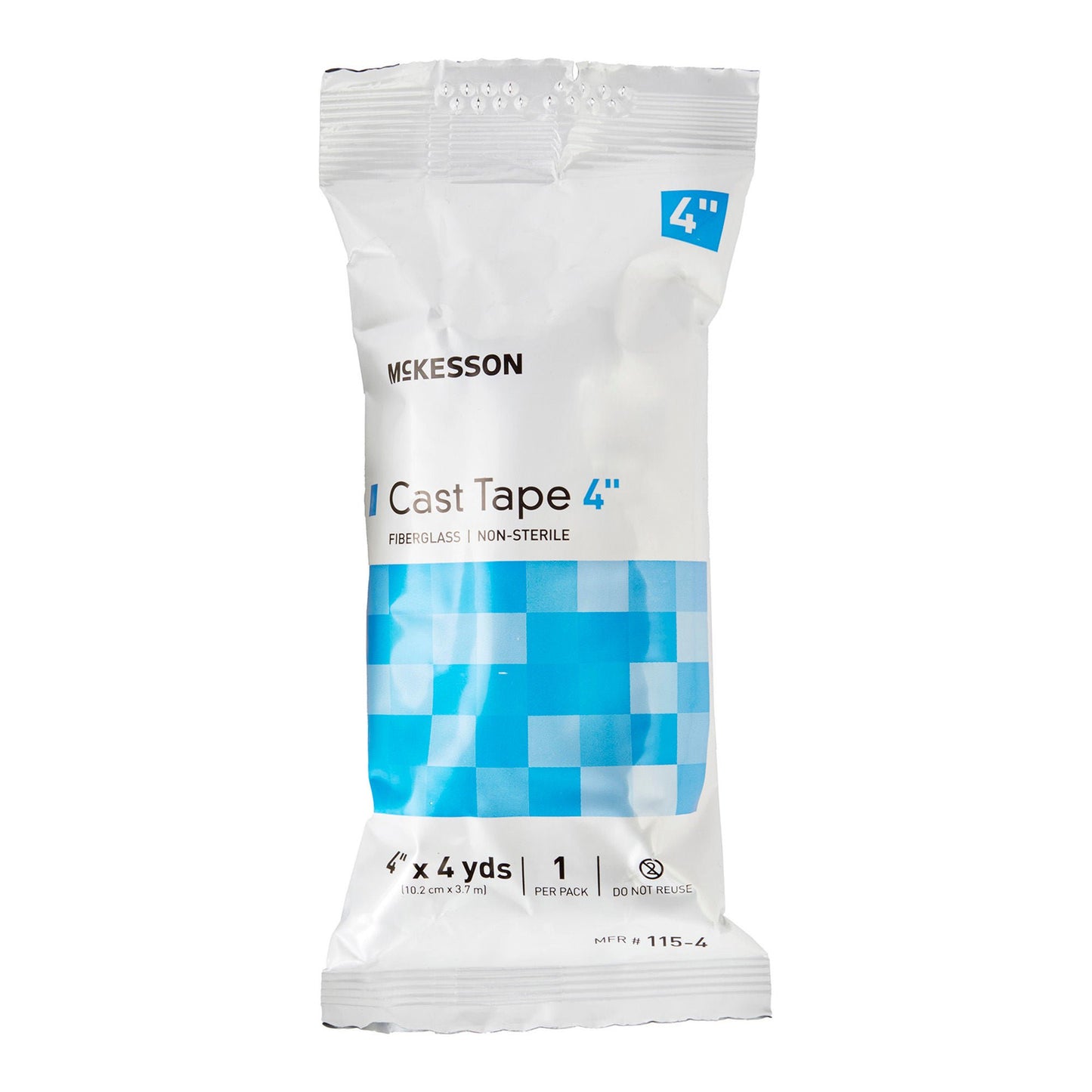 TAPE, CAST WHT LF 4"X4YDS (10RL/BX)