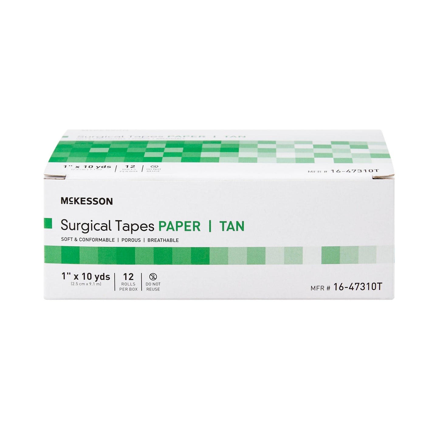 TAPE, ADHSV PAPER BRN 1"X10YDS (12RL/BX 12BX/CS)