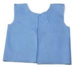CAPE, EXAM W/BELT 60X29 BLU (100/CS)