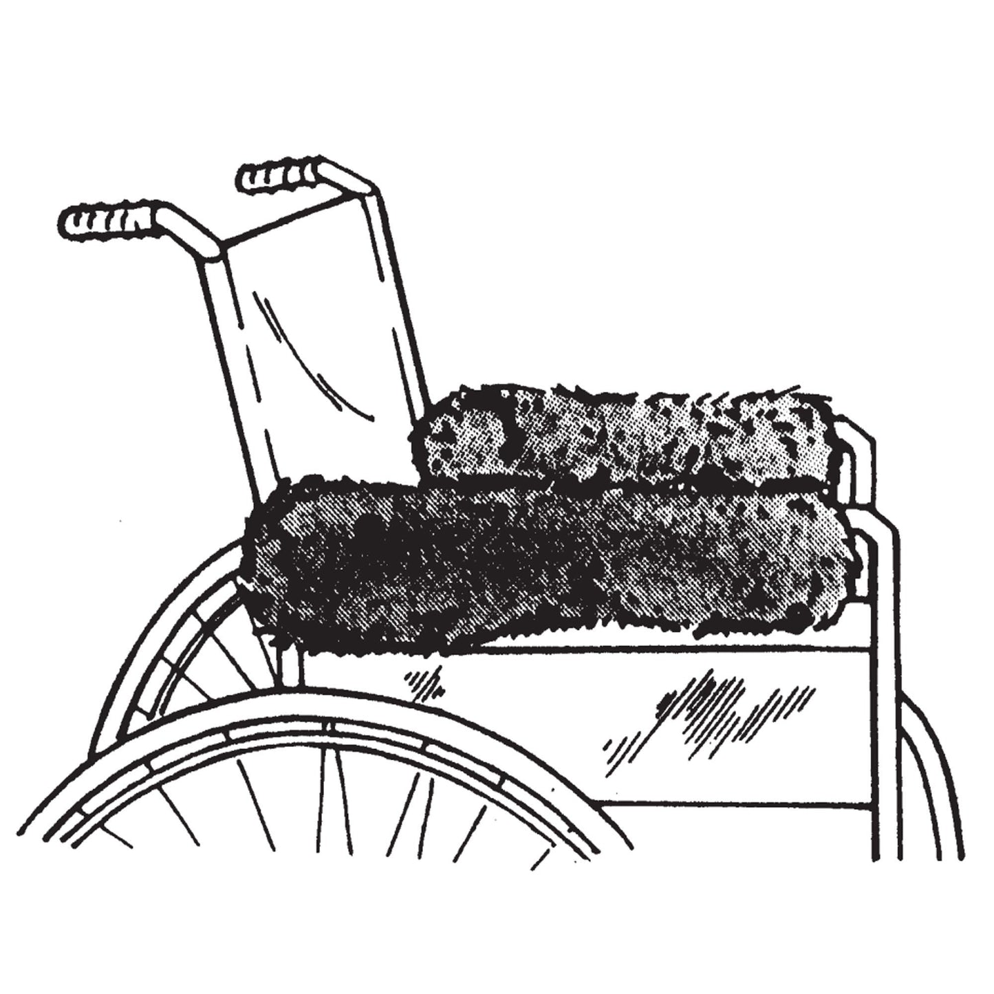 CUSHION, WHEELCHAIR ARM REST 9015
