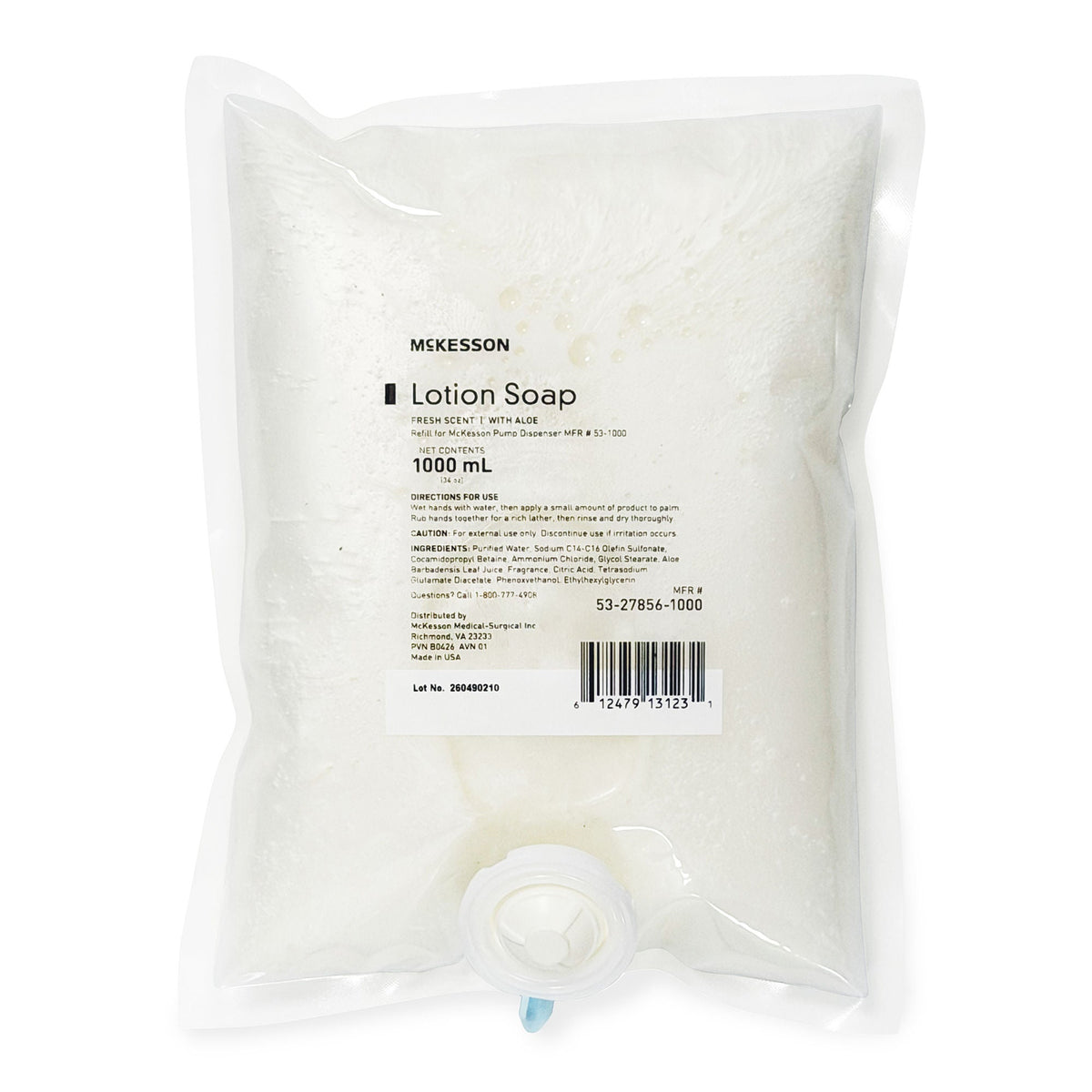 SOAP, GENTLE LOTION DISC 1000ML (10/CS)