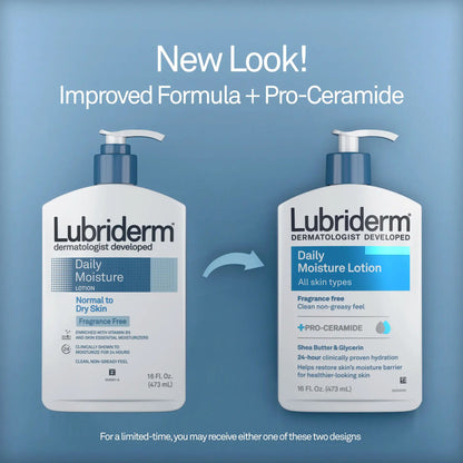 LUBRIDERM, LOT DAILY MOISTURE 16OZ