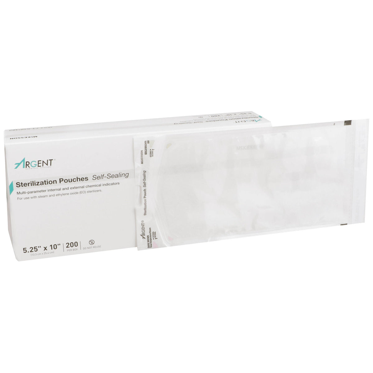 POUCH, SELF SEAL 5.25"X10" (200/BX 10BX/CS)
