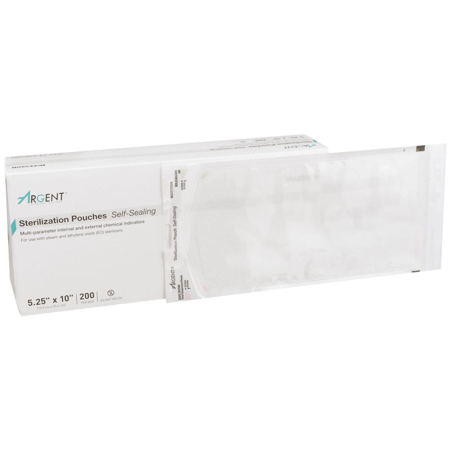 POUCH, SELF SEAL 5.25"X10" (200/BX 10BX/CS)
