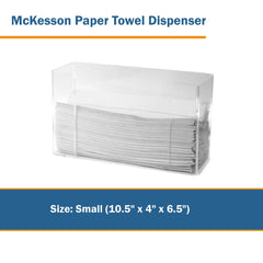 DISPENSER, TOWEL TRI-FOLD SM 10.5X4X6.5"