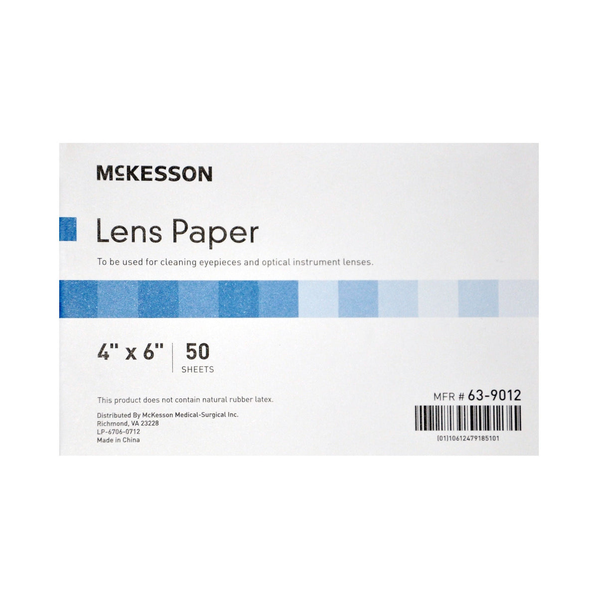 PAPER, LENS (50/EA 12EA/PK) MGM63