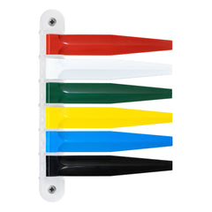 FLAG SYSTEM, EXAM RM 6SIGNAL FLAG WALL MOUNT (1/BG 80BG/CS