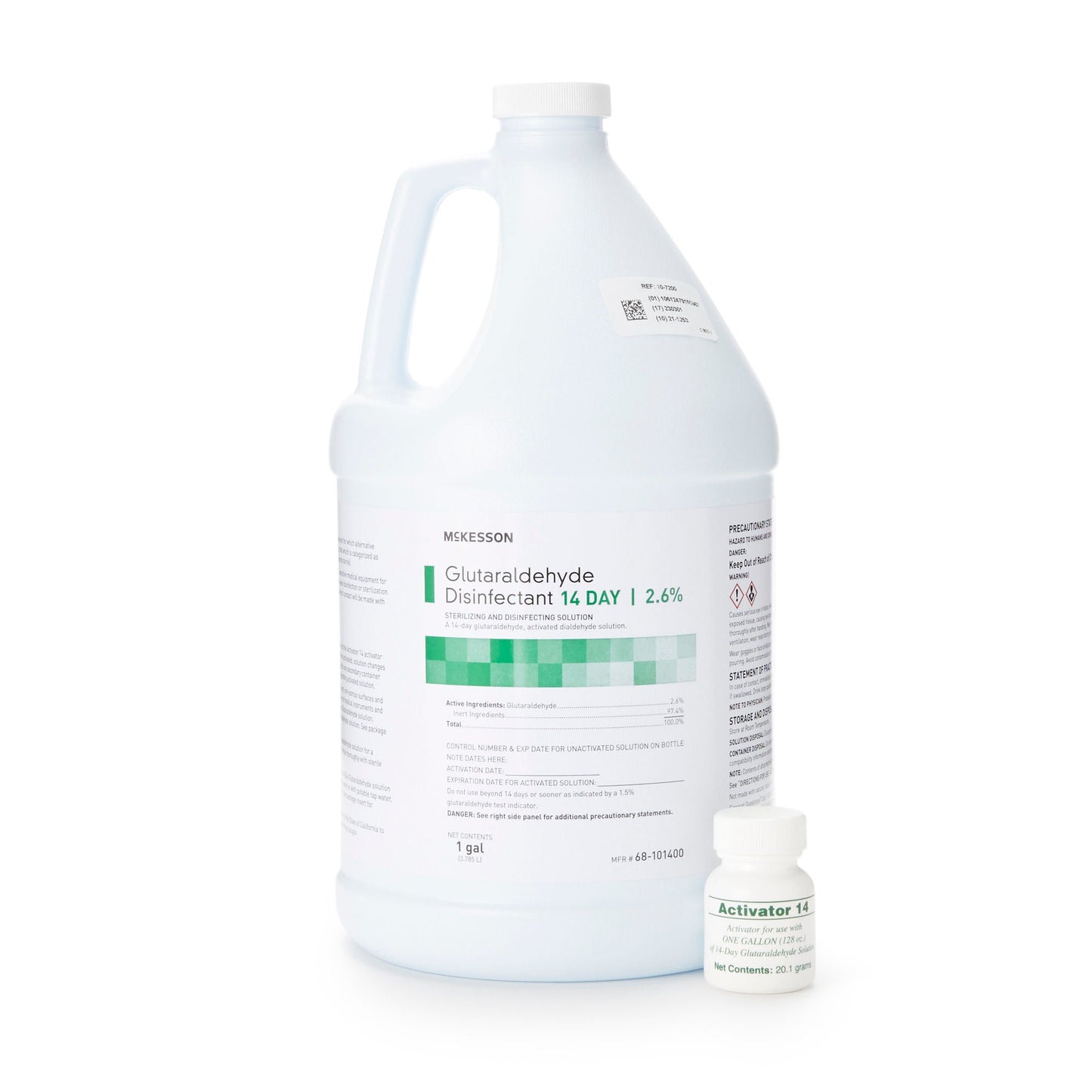 DISINFECTANT, GLUTARALDEHYDE 14DAY (4GL/CS)