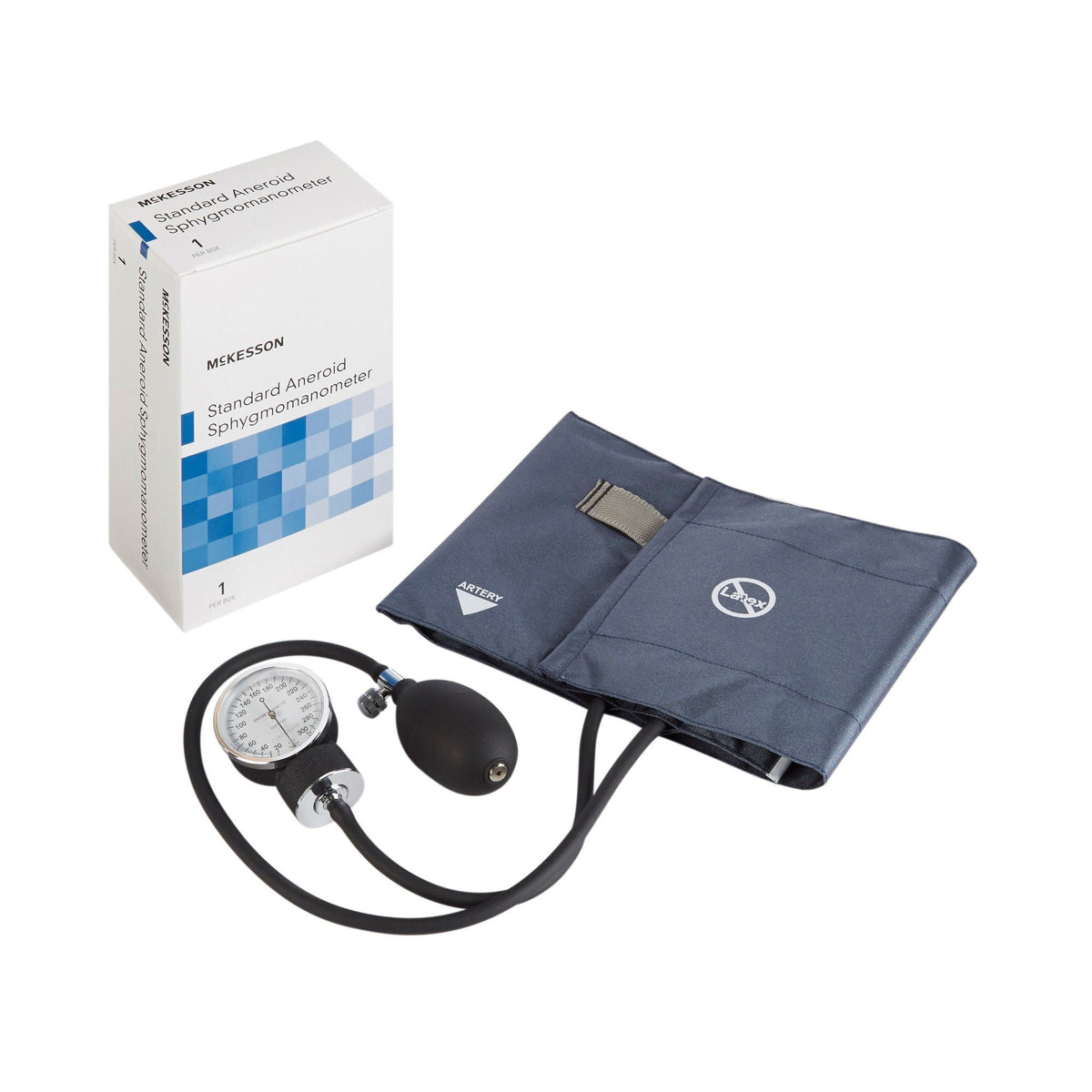 SPHYG, ANEROID STD LF NVY LG ADLT (1/BX)
