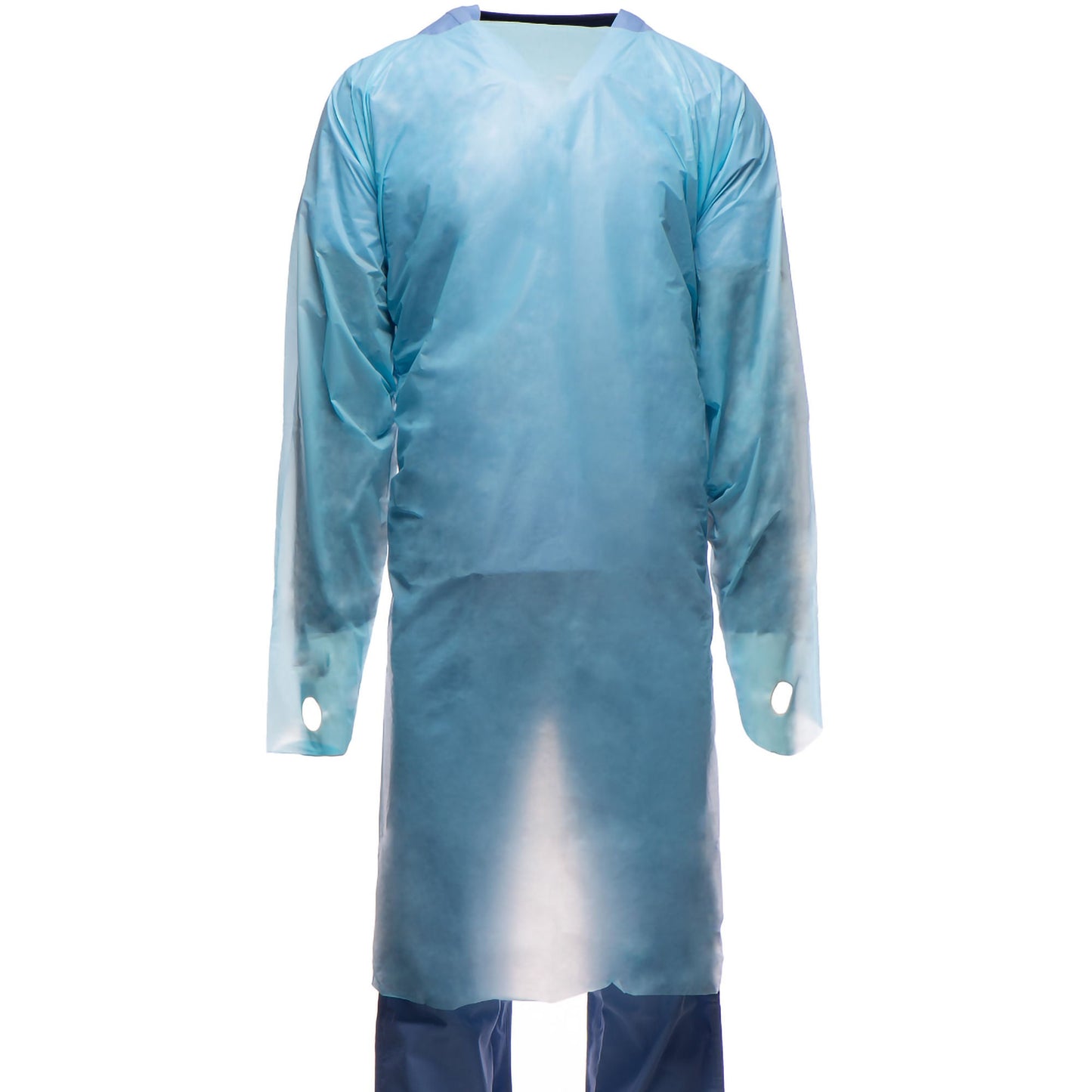 GOWN, ISOLTN OVERHEAD/FLUID BLU XLG (1/BG 15BG/BX 5BX/CS)