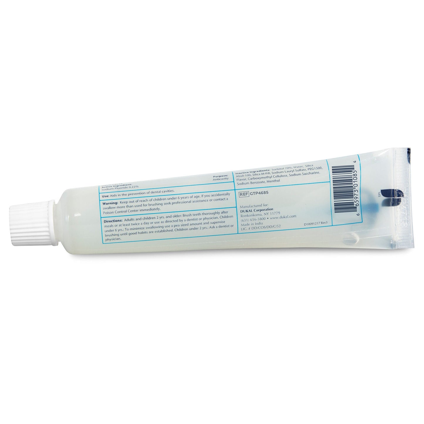TOOTH PASTE, DAWN MIST 2.7OZ (144/CS)