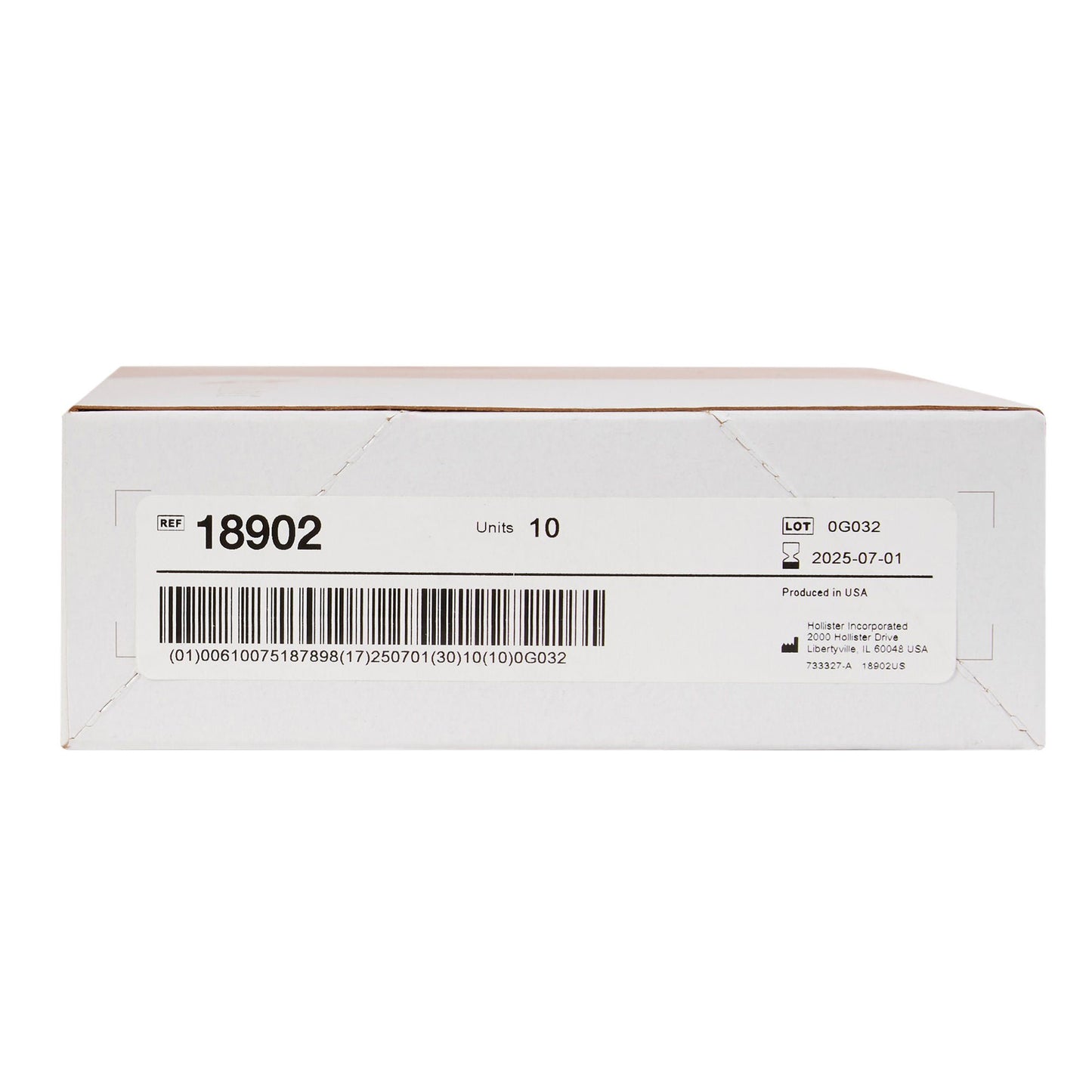 POUCH, URO OST NEW IMAGE 2PC 9" 1 3/4" FLANGE (10/BX)