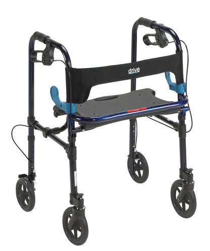 WALKER, ROLLATOR CLEVER-LITE W/8" WHEELS DRVMED D/S