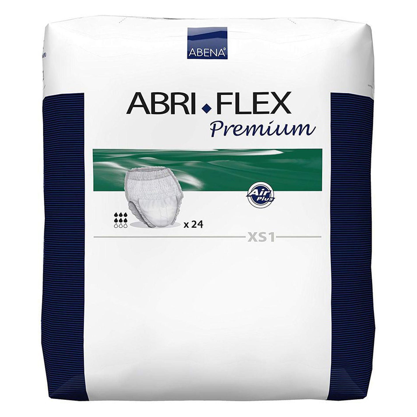 UNDERWEAR, INCONT ABRI-FLEX PREM SZ1 XSM 1400ML (24/BG 4BG/C