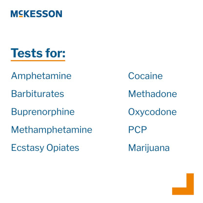 TEST KIT, DRUG SCREEN 12PANEL CUP W/BUP WAIVE (25/BX 4BX/CS)