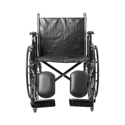 WHEELCHAIR, DDA ELR 20" 350LBSS