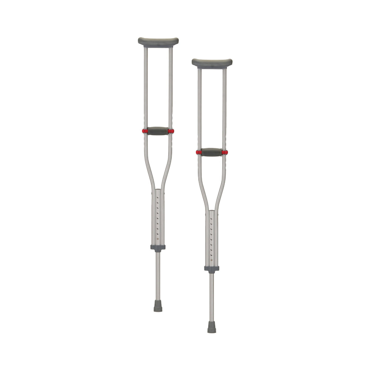 CRUTCHES, ALUMINUM QUICK ADJ STD (8/CS)