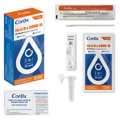 TEST, RAPID FLU A/B&COVID-19 HOME MULTIPLEX (10/BX)