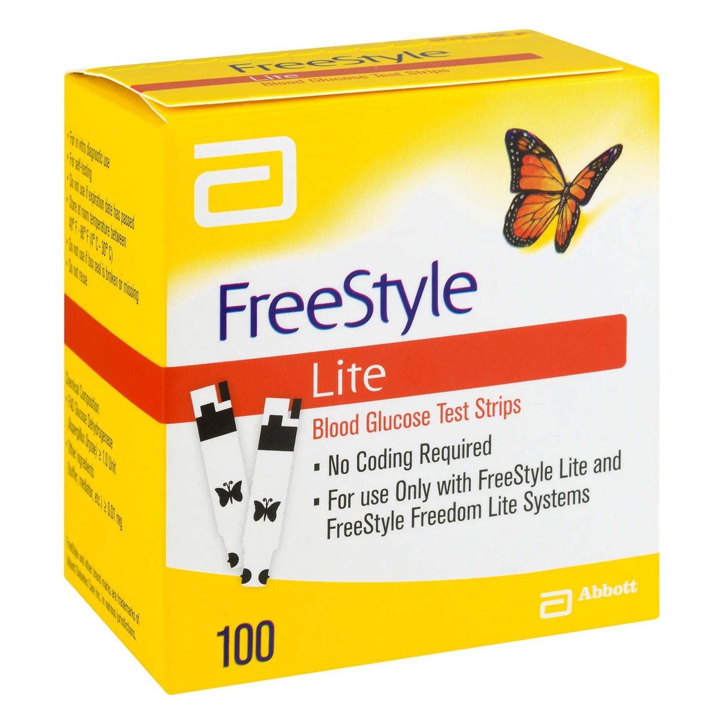 TEST STRIP, BLD GLUC FREESTYLE(100/BX 12BX/CS)