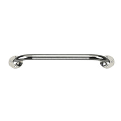 GRAB BAR, WALL KNURLED CHROME 16" (3/PK)