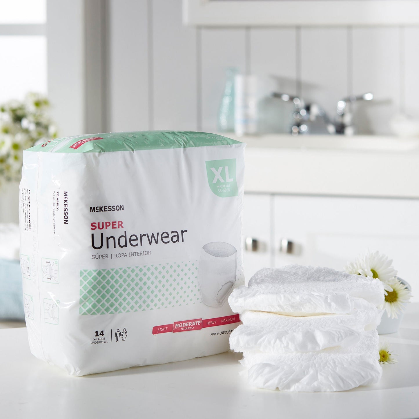 UNDERWEAR, SUPER XLG (14/BG 4BG/CS)