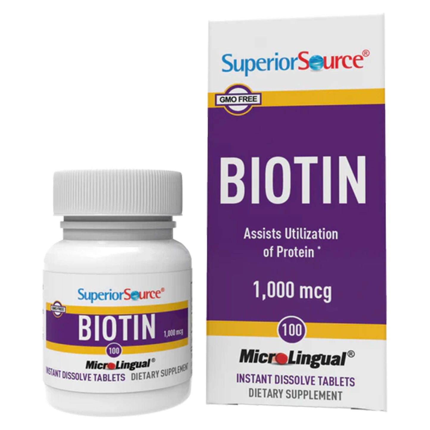 BIOTIN, TAB 1000MCG (100/BT)