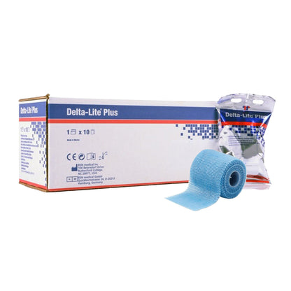 TAPE, CAST DELTA-LITE+ 2"X4YDSLTBLU (10/BX)