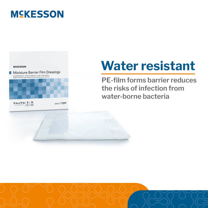 DRESSING, MOISTURE BARRIER 9"X9" (5/PK 140PK/CS)