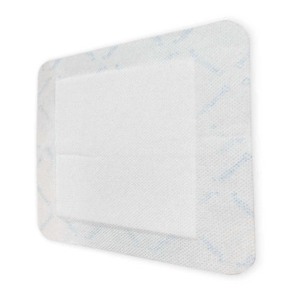 GAUZE, 4"X4" PAD 6"X6" OVERALLBORDER 100/PK DERMRT