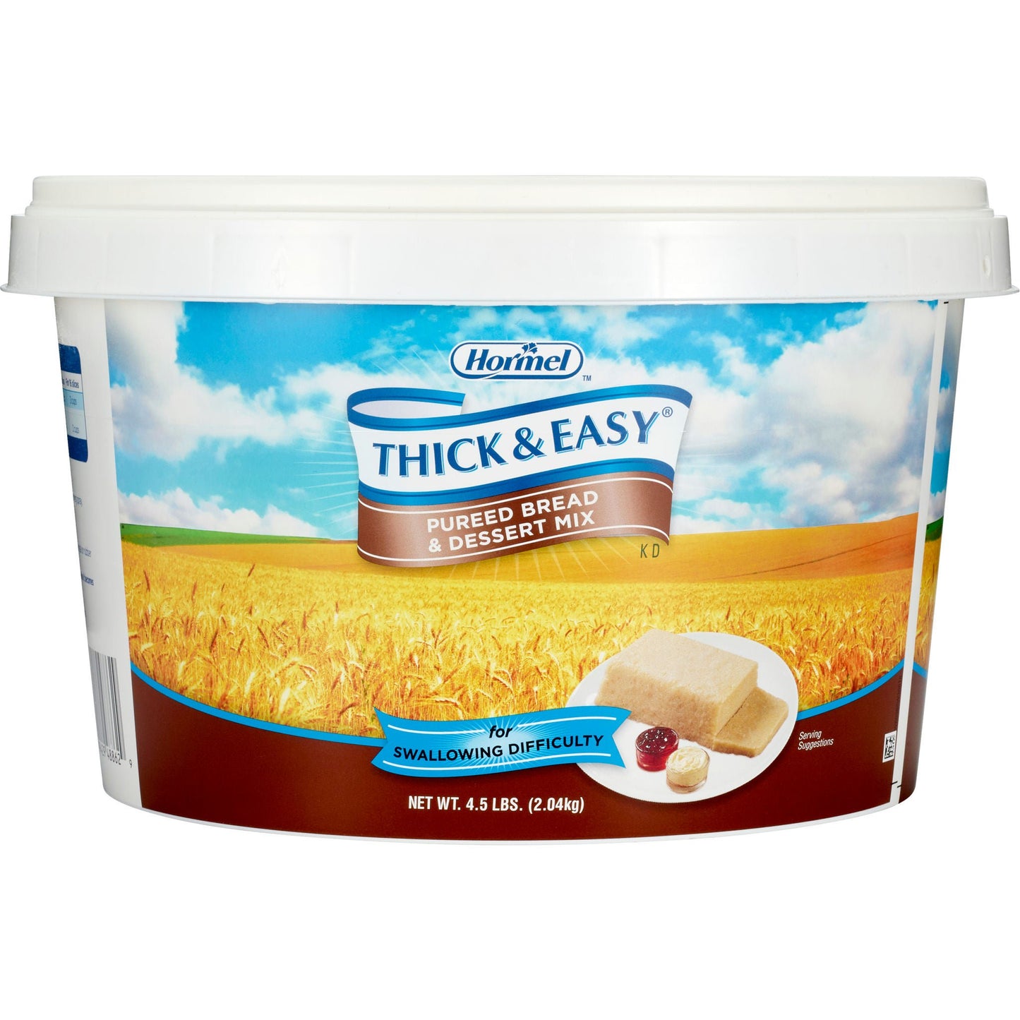 THICK&EASY, PUREE DRY BREAD MIX 4.5LB (2/CS)