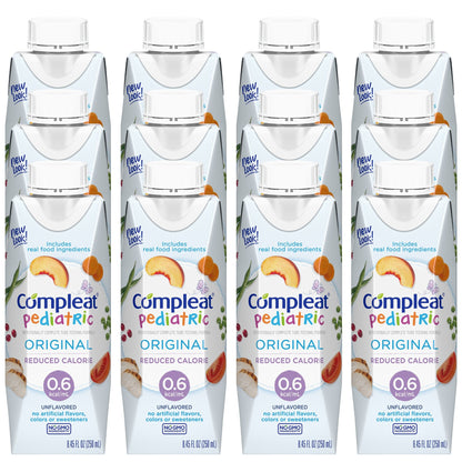 COMPLEAT, PEDIATRIC LO CAL UNFLAV 250ML (24/CS)