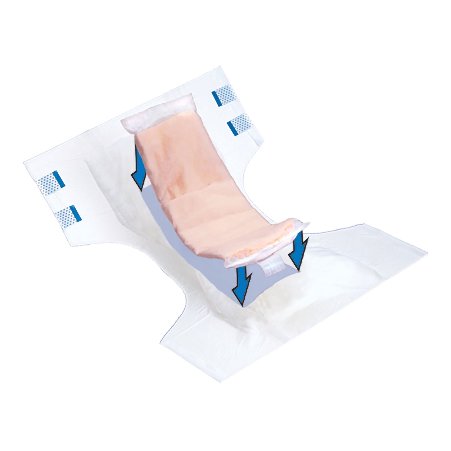 PAD, INCONT BOOSTER 10 1/2"X2 3/4" 5.7OZ CAP(25/PK 8P/