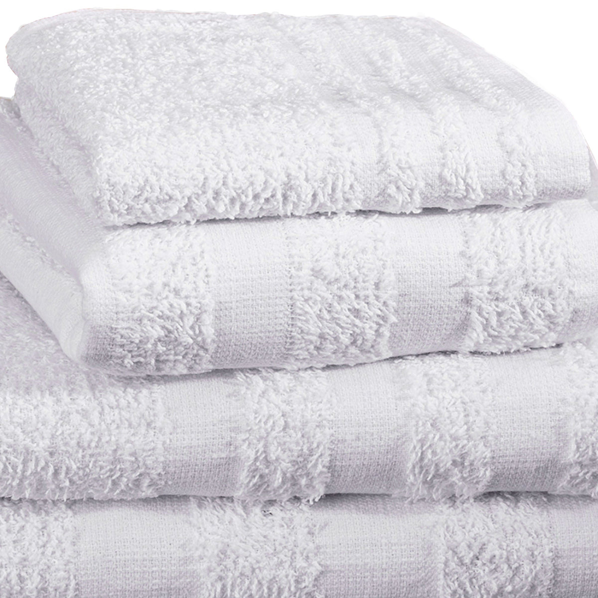 WASHCLOTH, TERRY WHT 12X12 MEIT TRIO (12/DZ) HSPITX