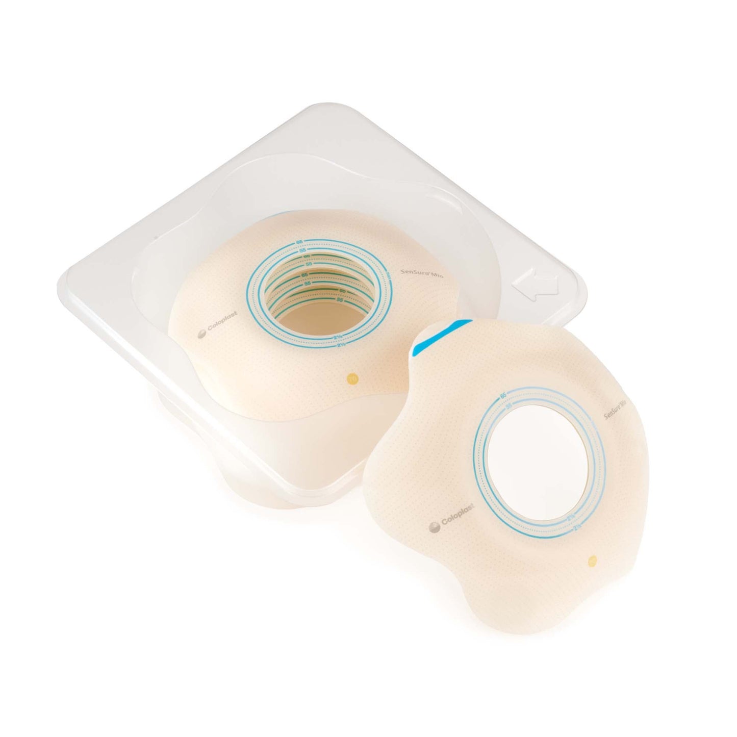 BARRIER, OSTOMY SENSURA CLICK PRECUT 2PC BLU 1 3/4" (5/BX)