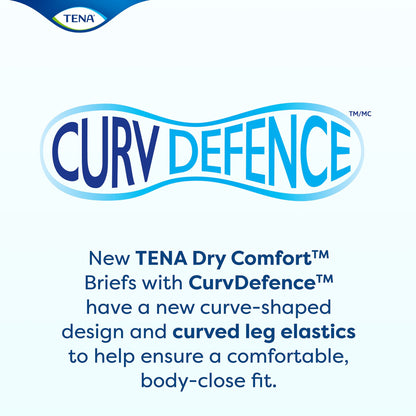 BRIEF, INCONT TENA DRY COMFORTXLG (20/PK 4PK/CS)