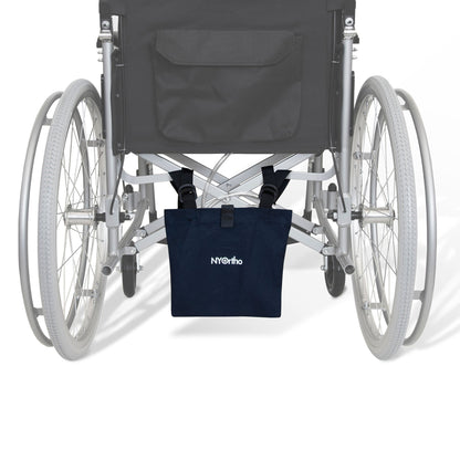 HOLDER, DRAIN BAG CANVAS F/WHEELCHAIR