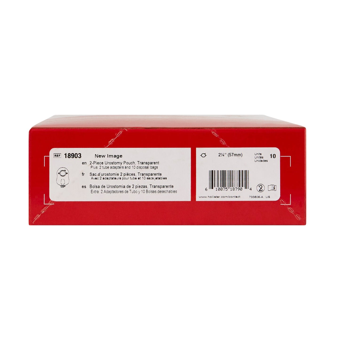 POUCH, OST NEW IMAGE 2PC DRNBL2 1/4" (10/BX)