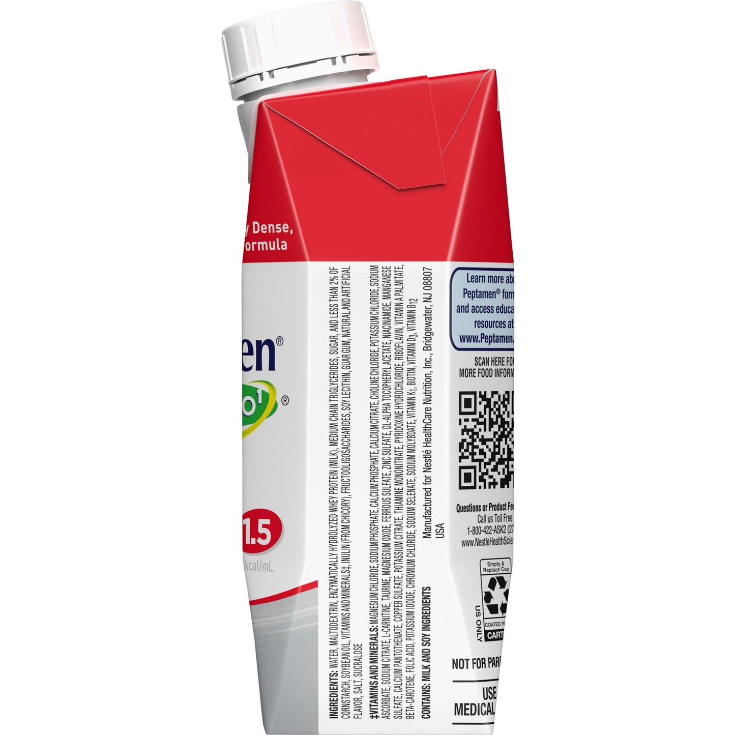 PEPTAMEN 1.5, PREBIO VAN 8OZ 250ML (24/CS)