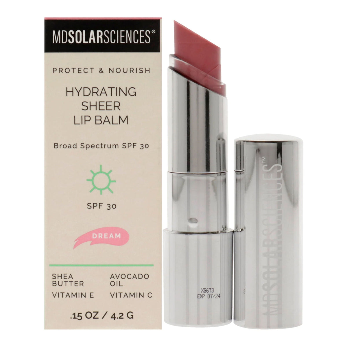 BALM, LIP SPF 30 HYDRATING SHEER DREAM 0.15OZ (6/PK 8PK/CS)