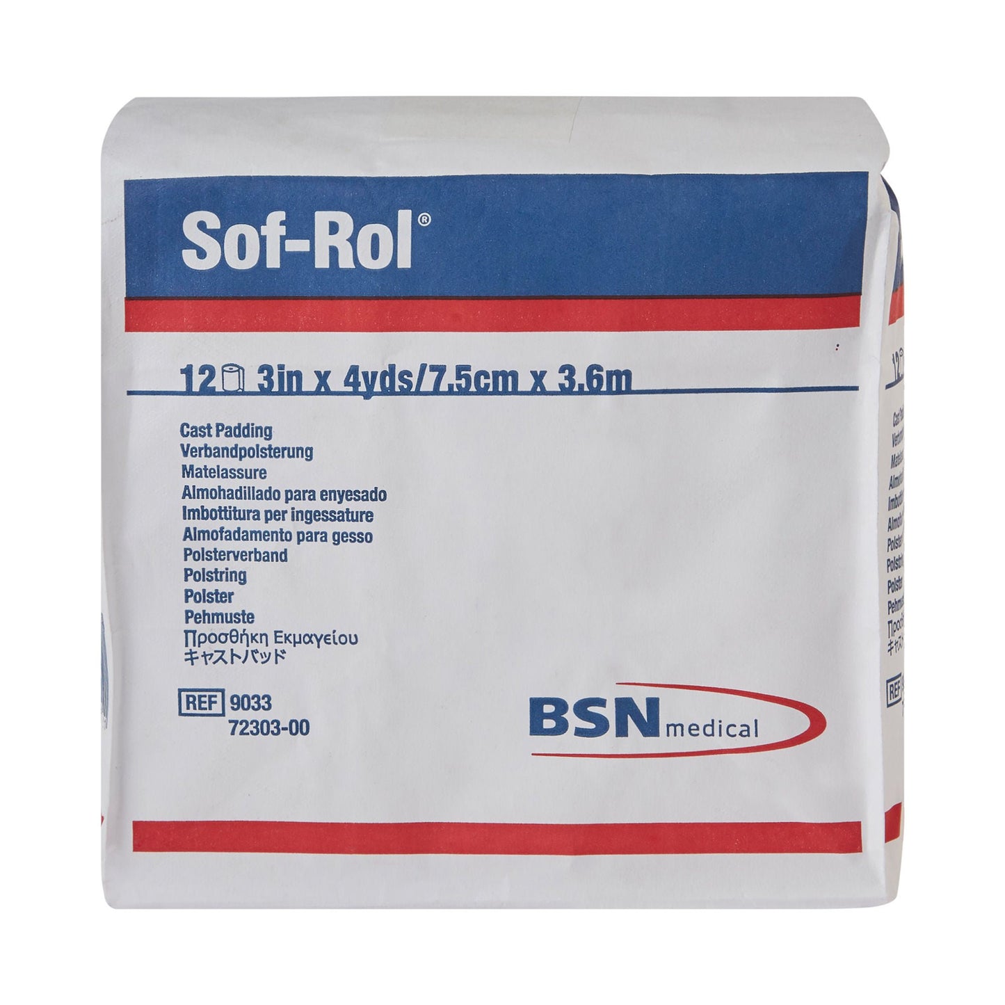 PADDING, CAST SOFROL 3"X4YDS (12/BG)