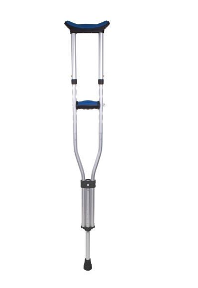 CRUTCH, FLDING ADLT 4' 11"-6' 4" (3/CS)