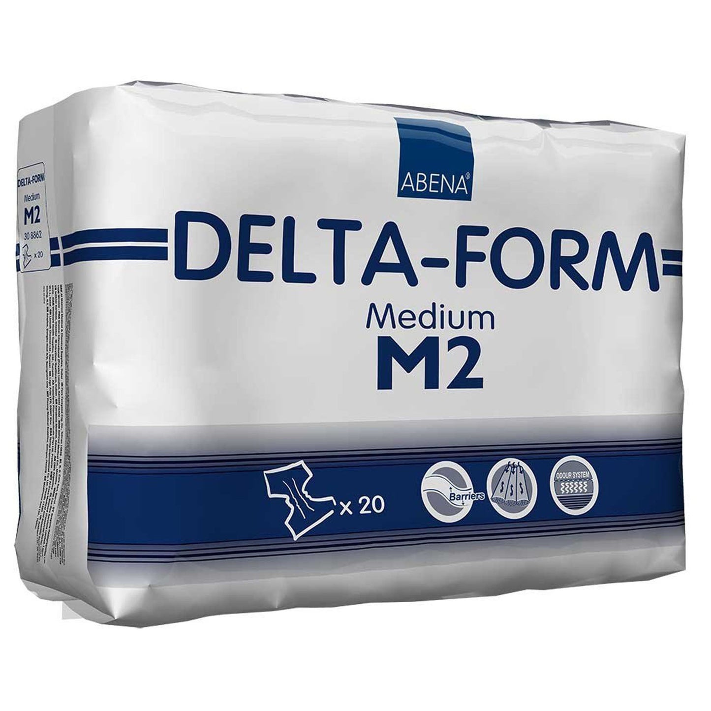 BRIEF, INCONT DELTA ADLT MED (20/BG 4BG/CS)