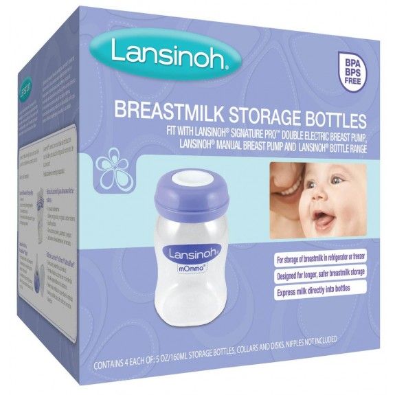 BOTTLE, BREAST MILK STORAGE 4CT (3/BX 4BX/CS)